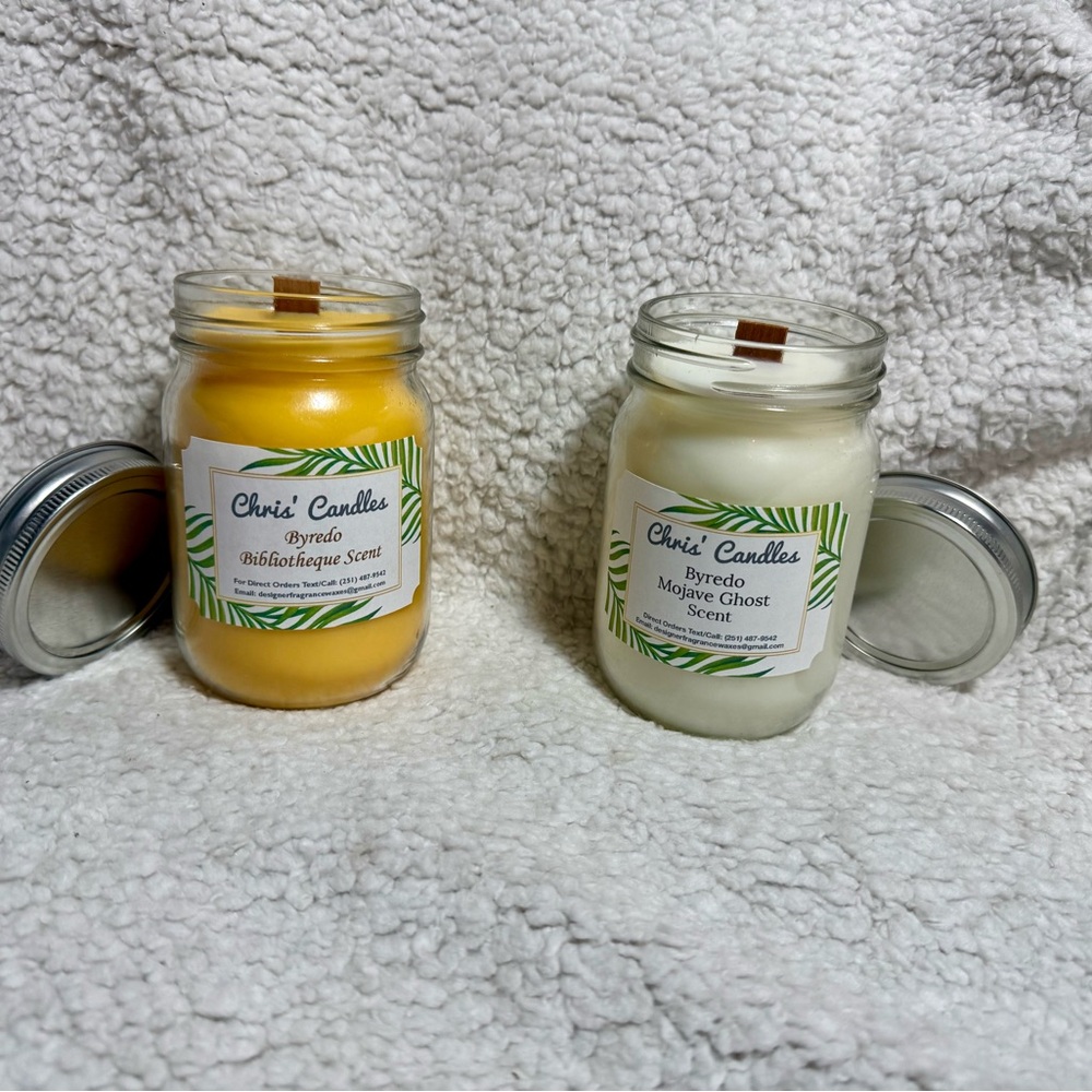 Byredo Bibliotheque & Mojave Ghost Scent Candle Set